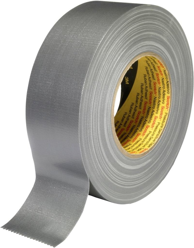 389 Universal High Strength Fabric Tape, 38 mm x 50 m, Silver, Pack of 24