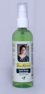 Tulsi Neem - Jabón facial para pieles grasas,...