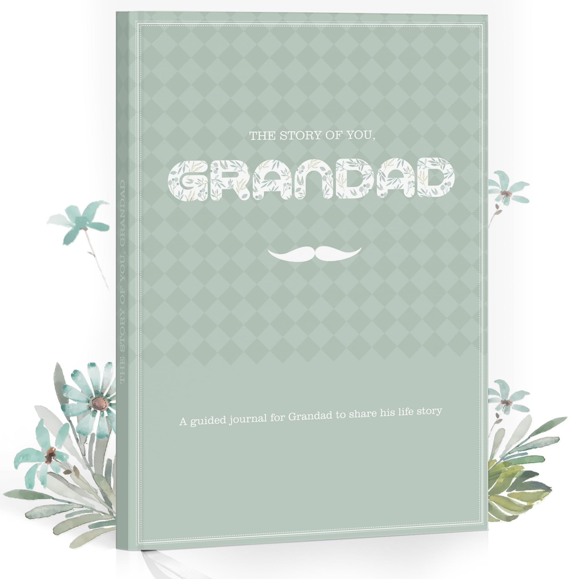 Hyggartn Grandad, I Want to Hear Your Story – Memory & Legacy Journal for Grandfather, Keepsake Book to Capture His Life, Meaningful Gift for Grandad for Birthday, Christmas & Father’s Day (Green)