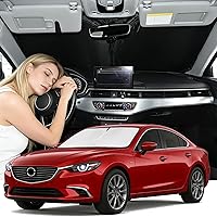 Vista 109 de Parasol de 4 capas para parabrisas, ajuste personalizado, tela 240T, parasol retráctil que bloquea los rayos ultravioletas, accesorios para automóvil