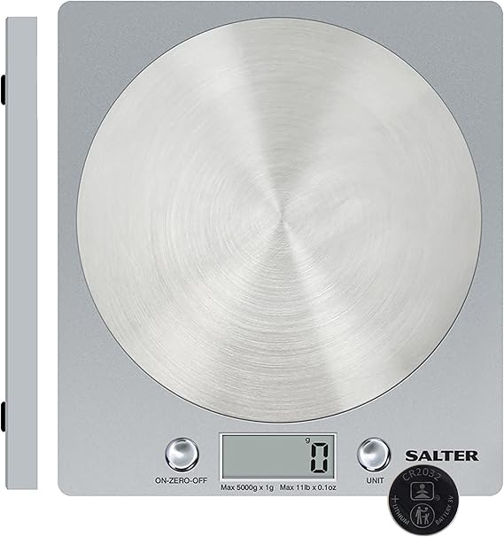 Salter 1036 SVSSDR Electronic Kitchen Scale Disc Digital Weighing