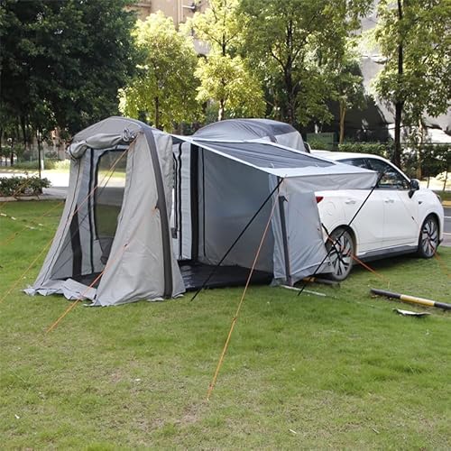 Inflatable Suv Tent Wild Camping Tail Tent Car Fishing Roof Outdoor Ventilated Independent Waterproof Pad #TOP5