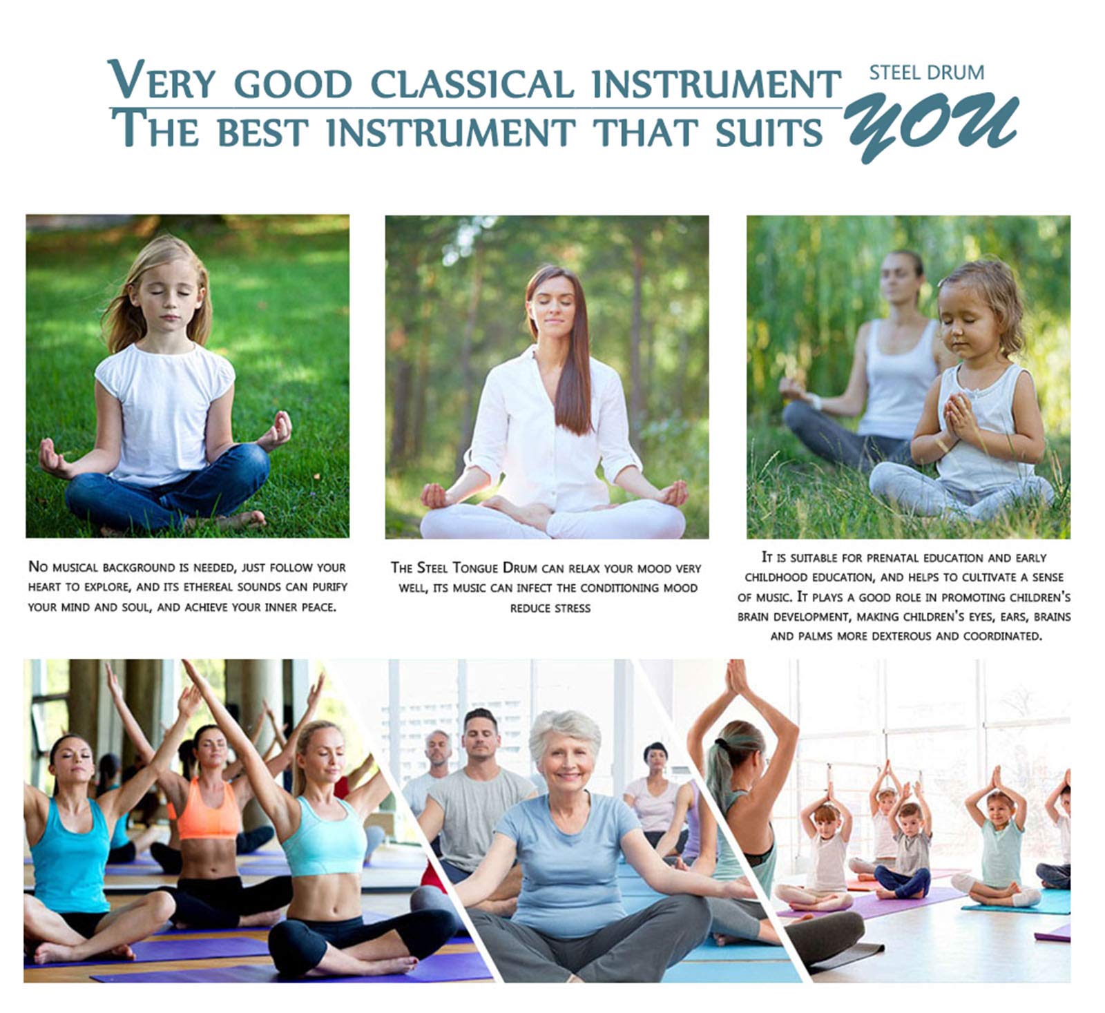 13 Notas Pan Tambor/tambores Adultos Los Niños Del Tambor Instrumentos Percusión,12inch Acero-lengua Tambor Mayor, Para Curación Sonido, Meditación, Yoga, Incluye Caucho Martillos rougepowder
