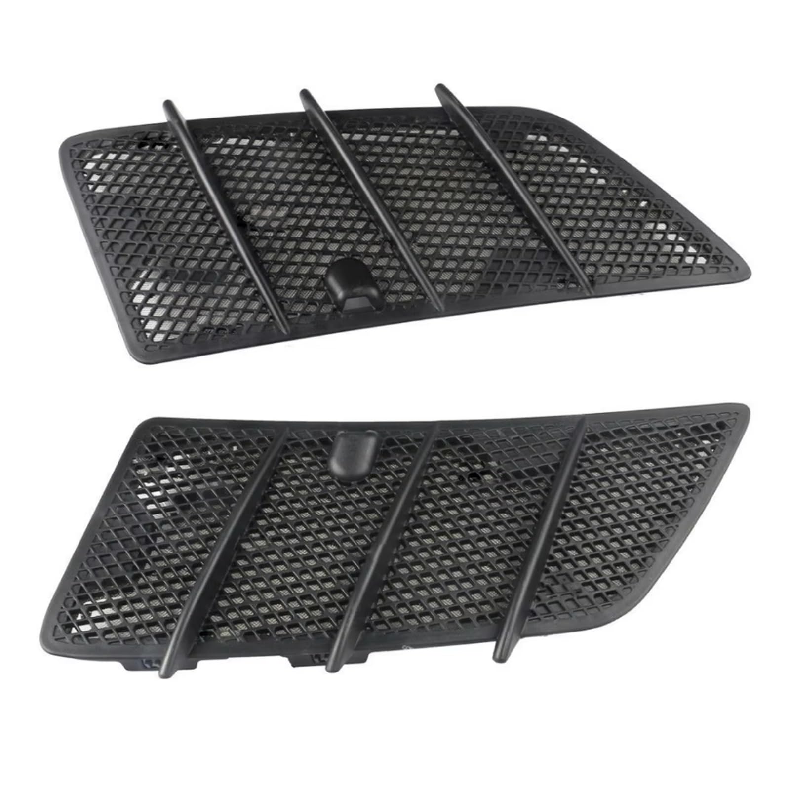 Prese D'aria Cofano Dell'auto Compatibile Con Mercedes Per Classe ML GL W164 2008-2009-2010-2011, Prese D'aria Anteriori Per Cofano Sinistro destro Griglia Nera