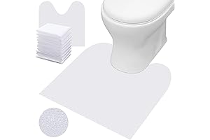 50 Disposable Toilet Mats for Training, Stains, and Spills
