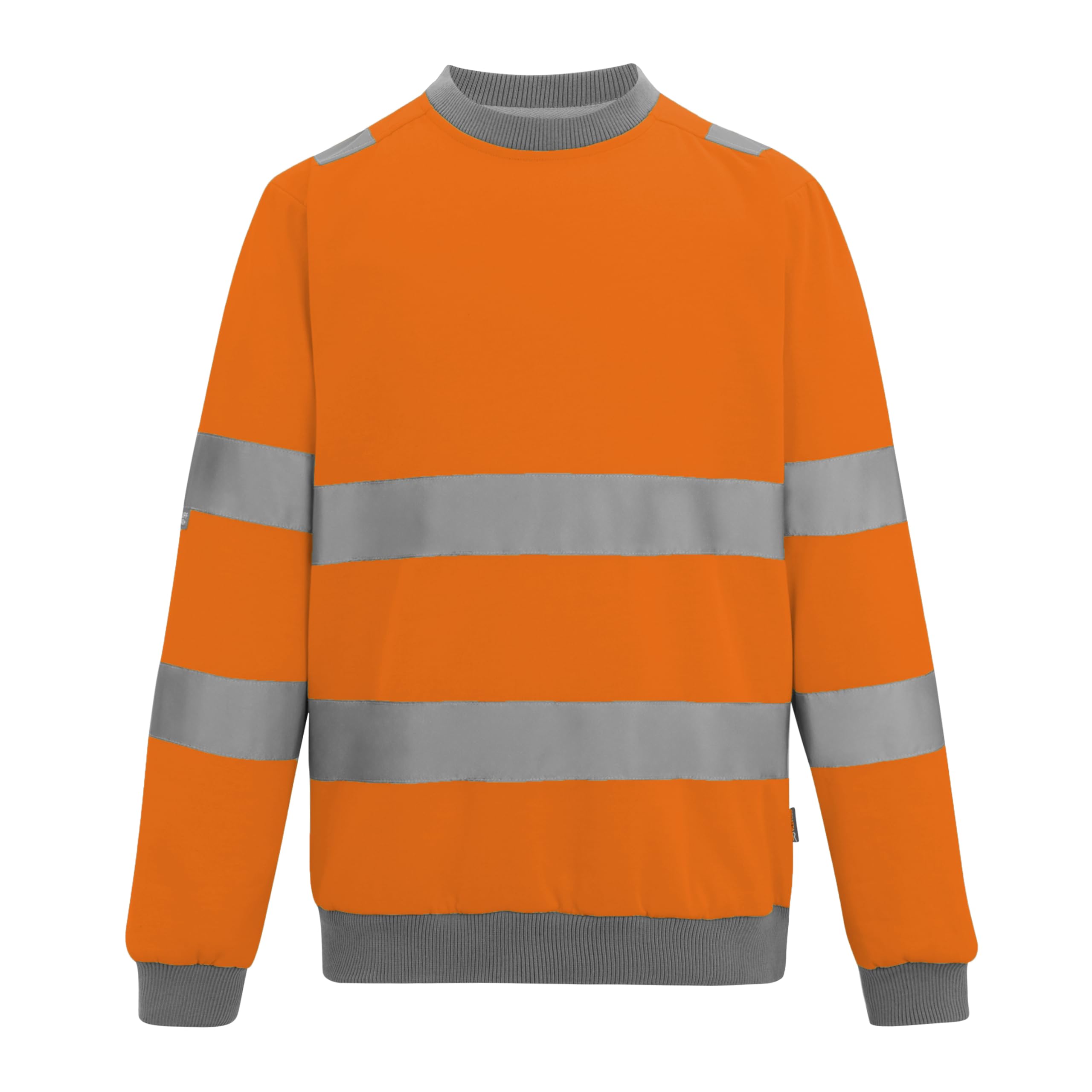 Regatta Men's Hi-Vis Pro Contract Crew Neck Sweatshirt Orange Small