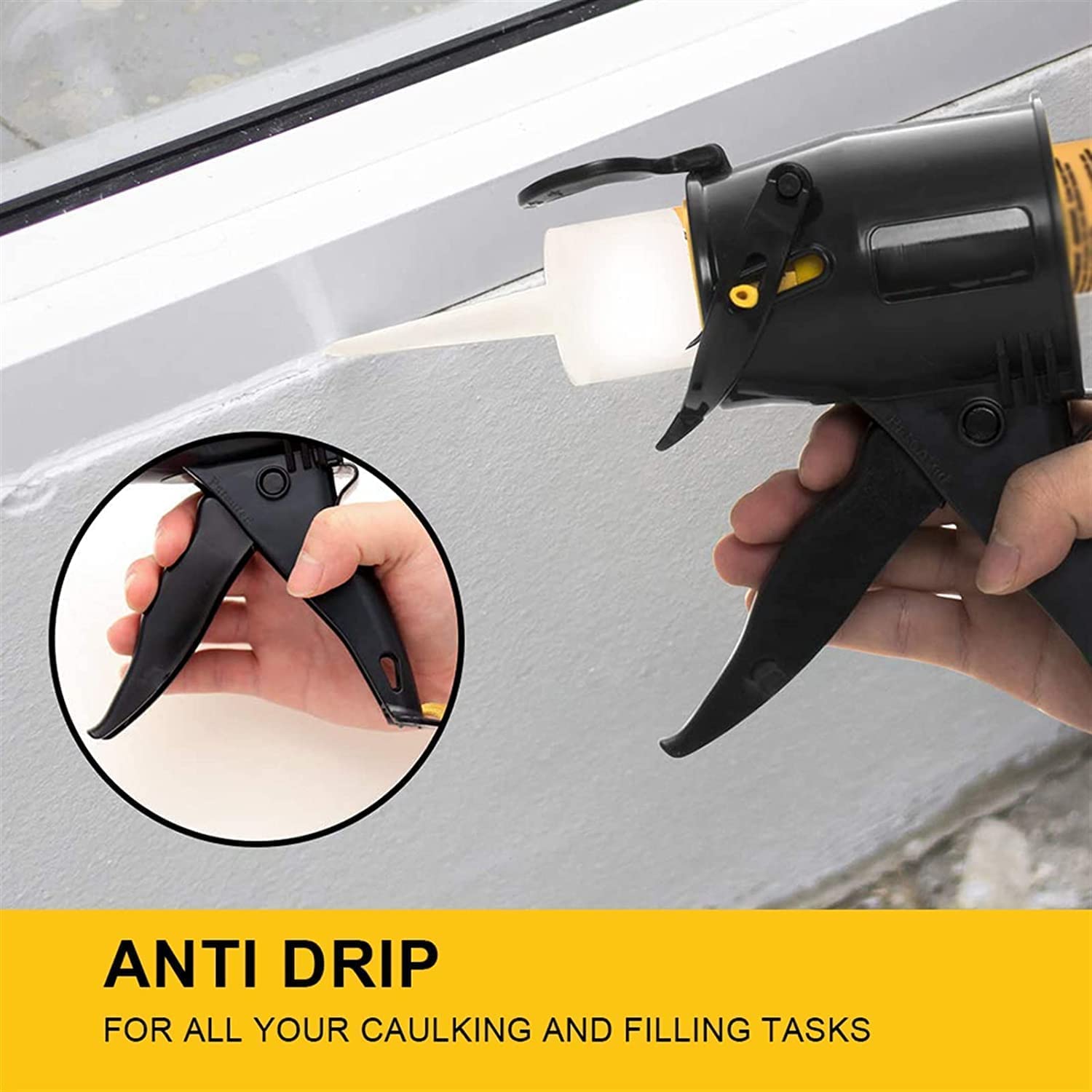 【新品】ポータブルシリコーンコーキングガン Amazon.co.jp: ポータブルシリコーンコーキングガン絶縁小型