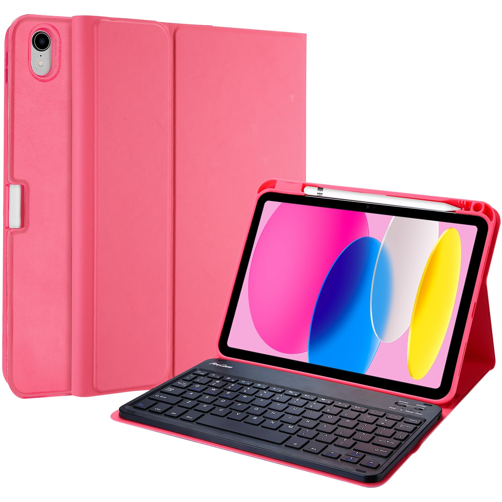 Amazon | ProCase iPad 11世代/10世代 キーボードケース iPad