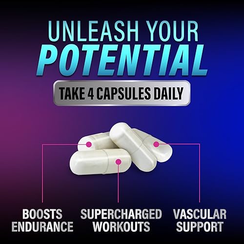 Miniatura 5 de Suplemento de óxido nítrico de 3000 mg L de arginina 3 veces de fuerza, citrulina malato y AKG, refuerzo nítrico extra fuerte para el crecimiento