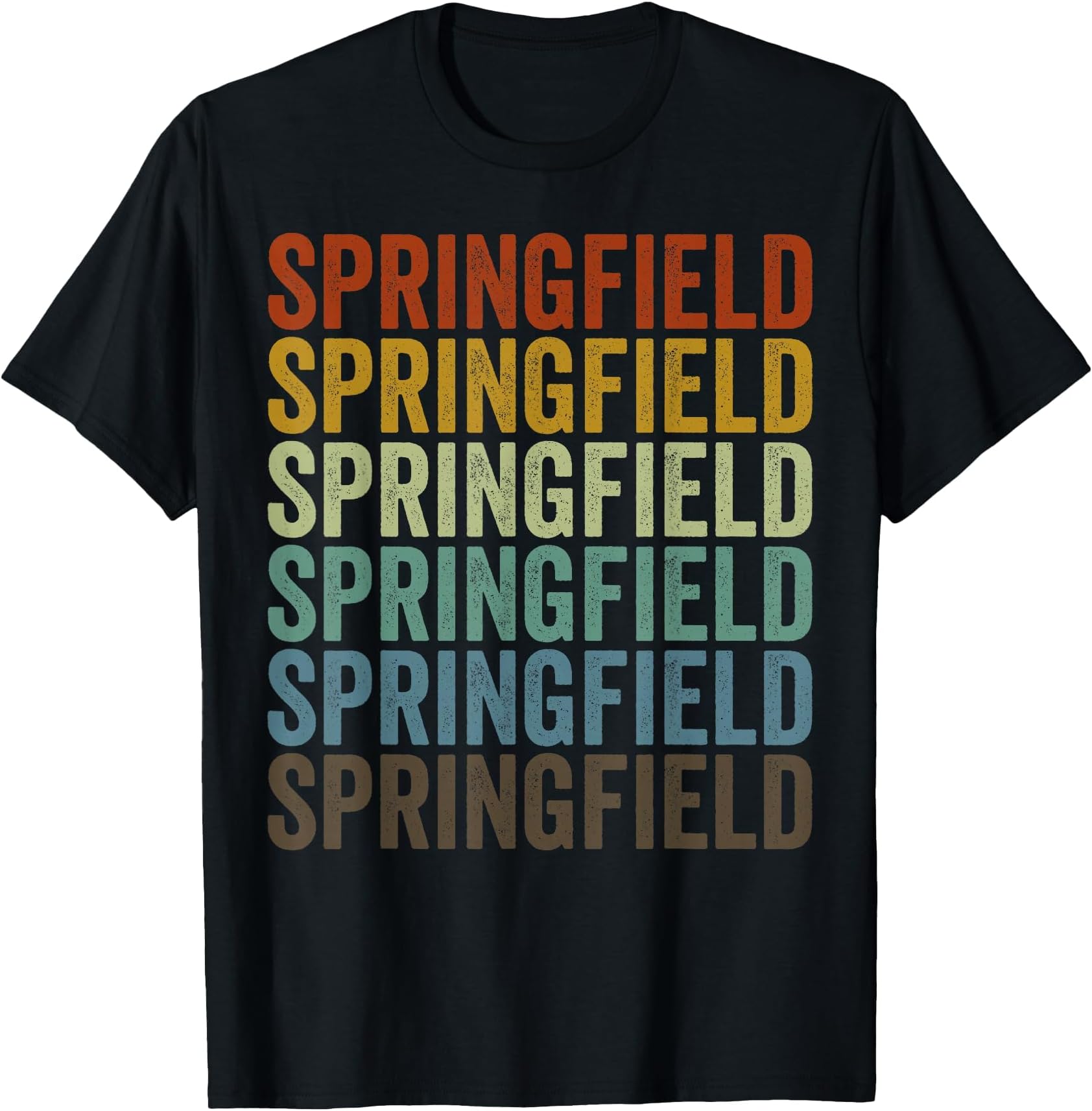 Springfield City Retro T-Shirt