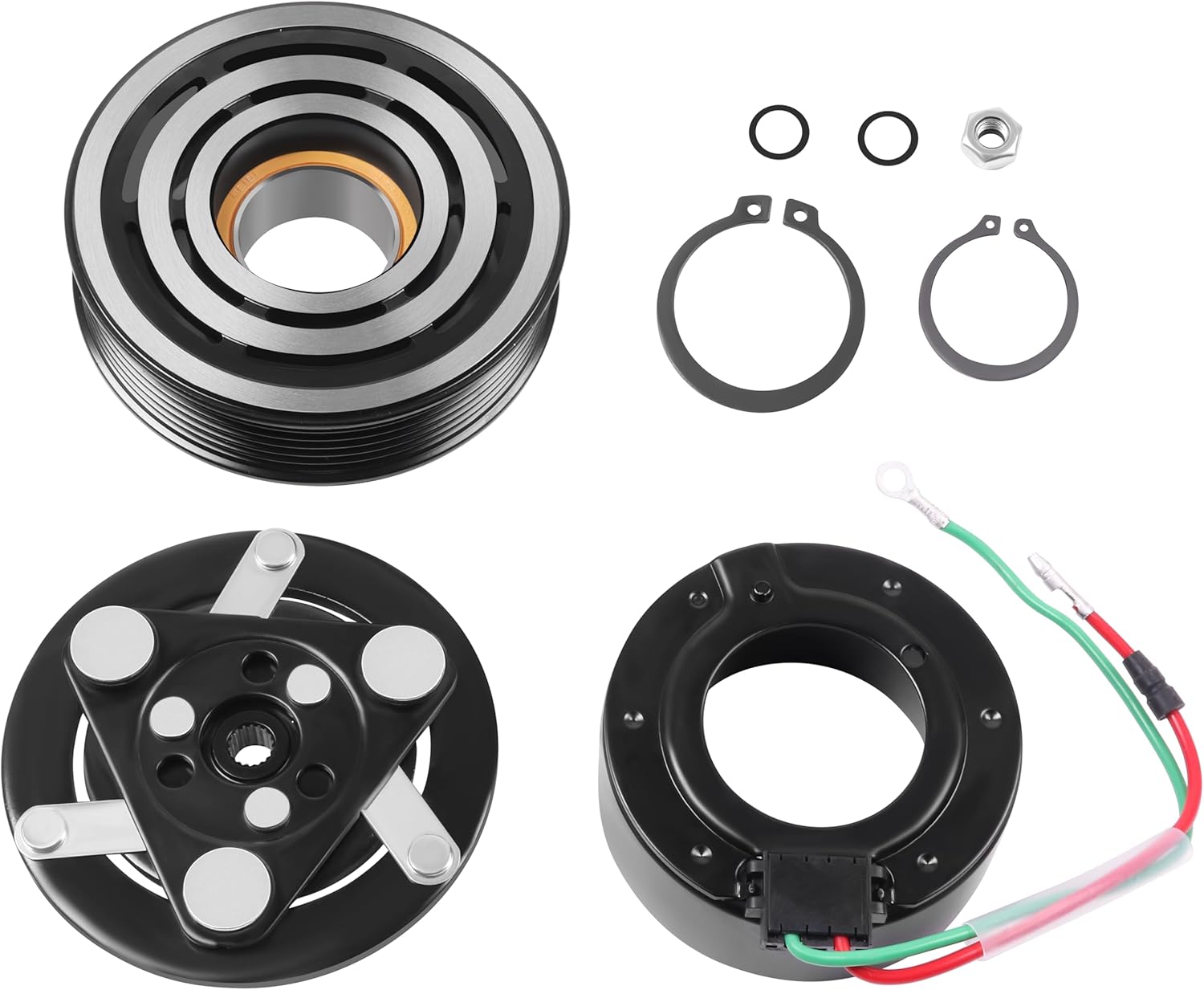 4914A/C Clutch Fit for 2001-2005 for Honda Civic 1.7L