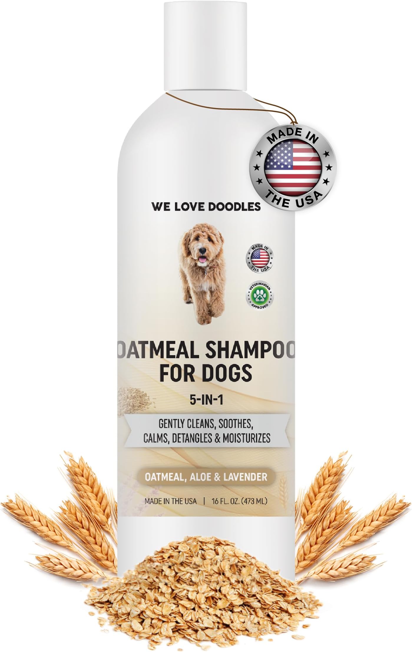 Pet Shampoos Oster Oatmeal Essentials 4in1 Shampoo