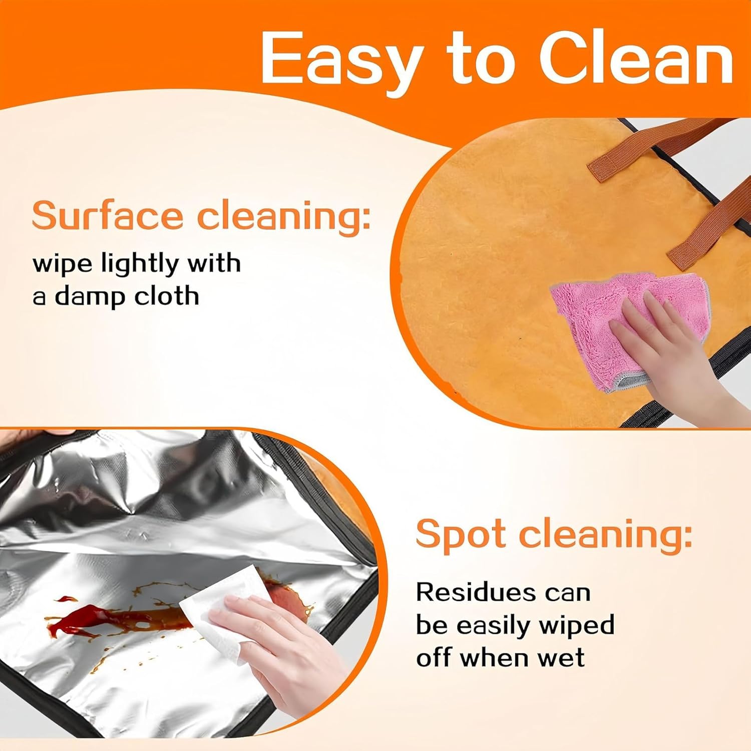 BBQ mat for Resting Meat, Valentines Day Gift Meat Resting Bag, Leak-Proof Smoker Accessories, Grilling Gift for Pork/Brisket/Turkey - Anniversary Birthday Gift for Men Him Dad， 21 inches in Diameter - Image 6