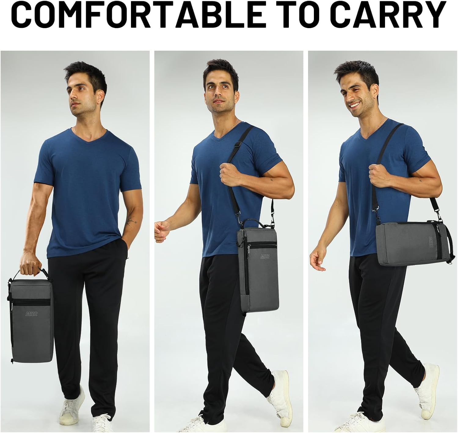 MIER Golf Bag Cooler Insulated Soft Cooler Bag Golf Accessories for Men 9 Cans Portable Beer Cooler Sleeve for Picnic Beach Outdoor Activities
