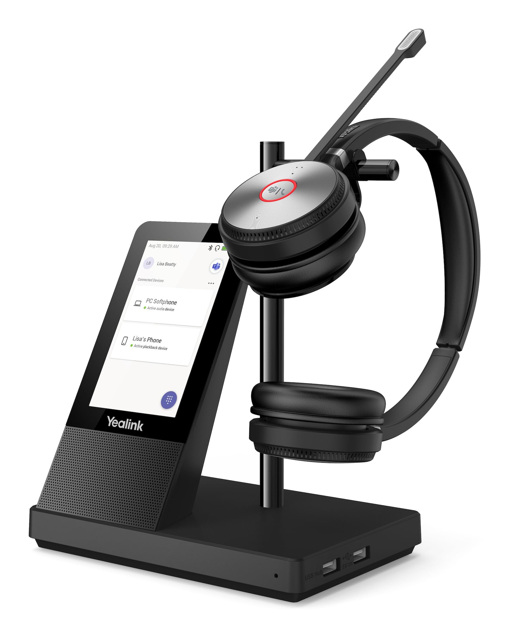 美品 Yealink WH66 Mono&WH66 Dual Amazon.com: Yealink WH66-DUAL-TEAMS Premier Dect 無線耳機: 電子