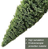 Vista 5 de BESPORTBLE 15 piezas de árboles de cedro modelo de paisaje verde (5 piezas 1:150, 5 piezas 1:100, 5 piezas 1:200)