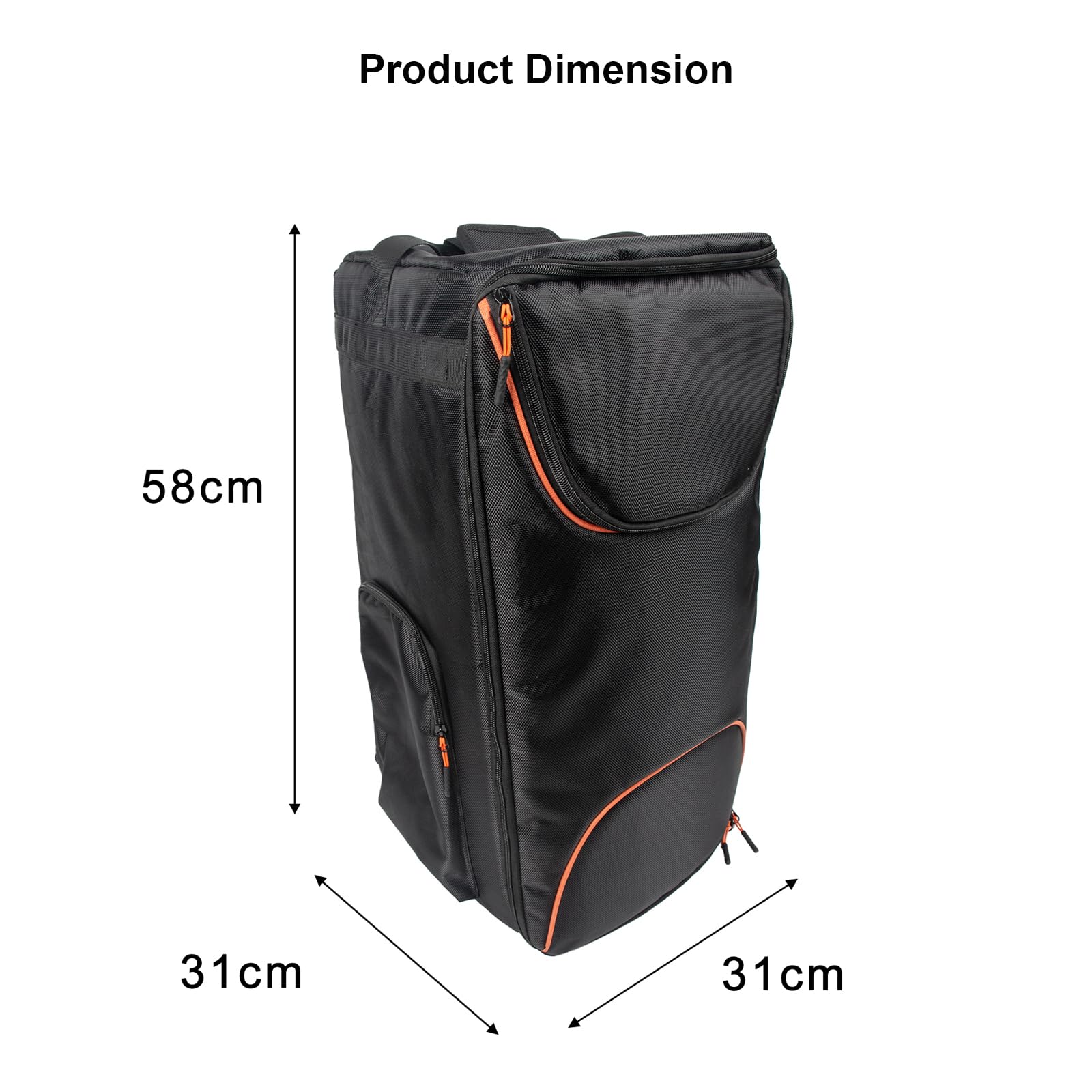 Custodia da viaggio per altoparlanti compatibile con JBL PartyBox 110/PartyBox 100, borsa portatile per altoparlanti JBL PartyBox Club 120