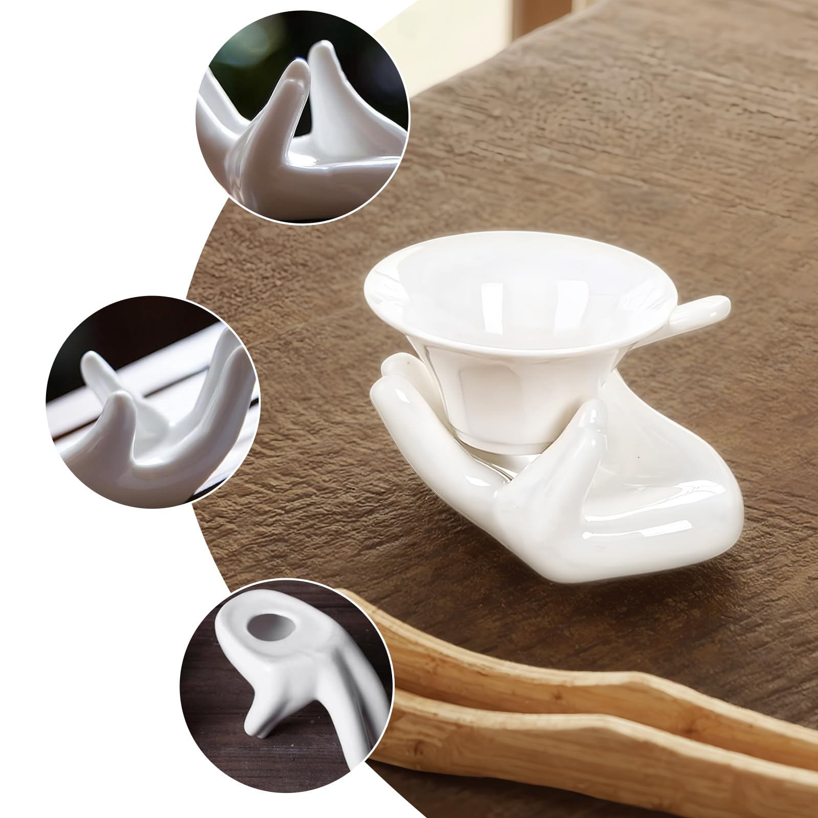 Uovo Vuoto Set Portauova Ceramica 16 Pezzi - Per Uova Sode, Design
