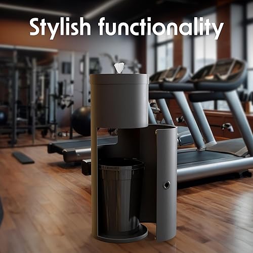 Miniatura 10 de Wipex Toallitas de gimnasio y fitness, 800 unidades con rollo de repuesto antiséptico BZK para dispensadores, 2 paquetes (1600 toallitas)