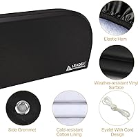 Vista 4 de Leader Accessories Cubierta de neumático de doble eje para caravana de 27 a 29 pulgadas, cubiertas de rueda de doble eje para cámper, camión