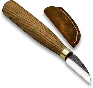 Sharky Small Chip Carving Knife 1.38 in (3.5 cm) for Precision Whittling