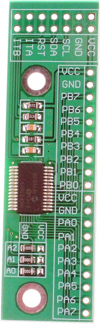 NOYITO MCP23017-E SS I2C Interface 16-Channel IO Expansion Module Compatible IIC Input and Output Expansion Board