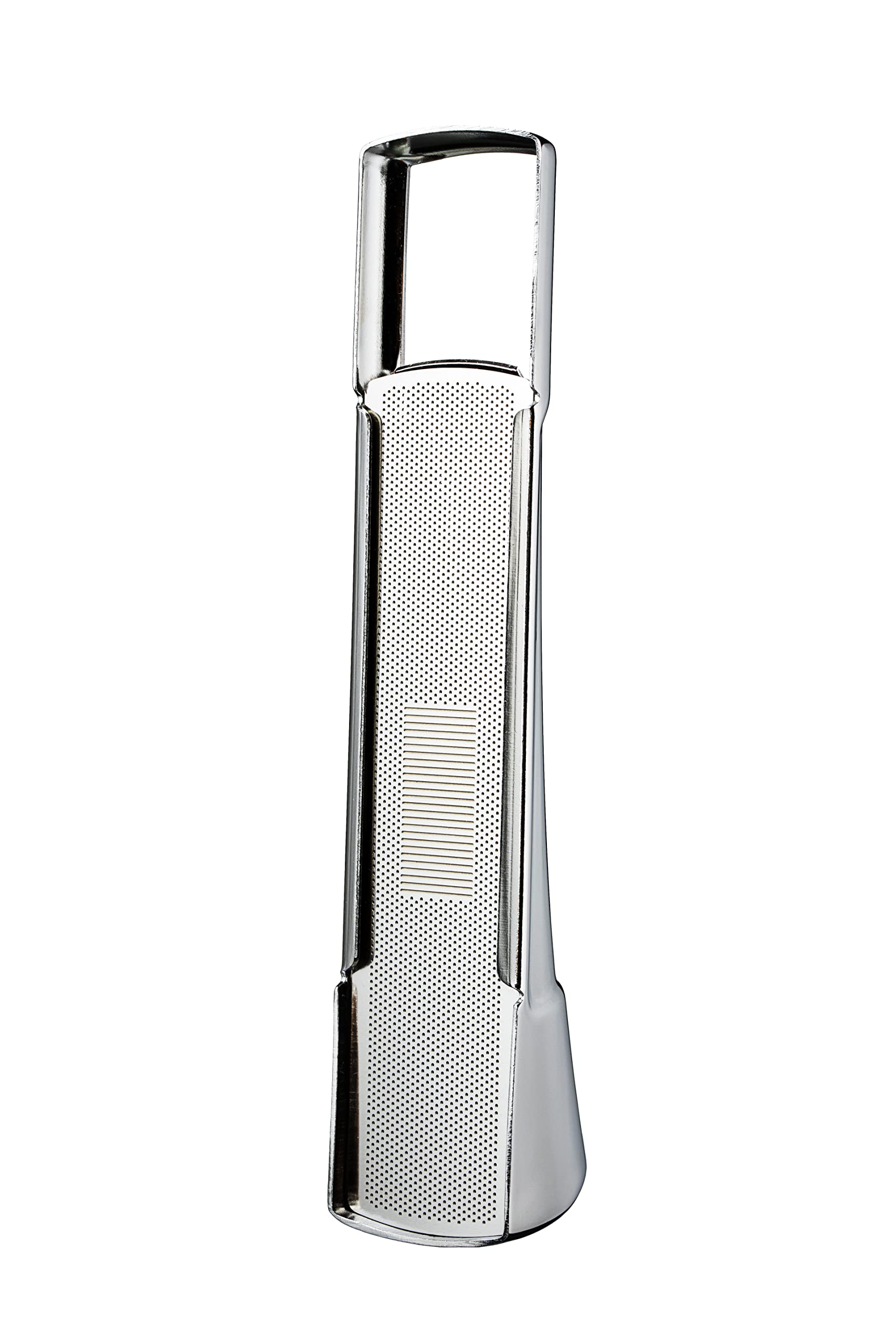Infuseur à thé en Acier Inoxydable conçu et produit en Suède - Passoire à thé à manche Anti-goutte - Design élégant avec couvercle coulissant micro-perforé - Filtre à thé
