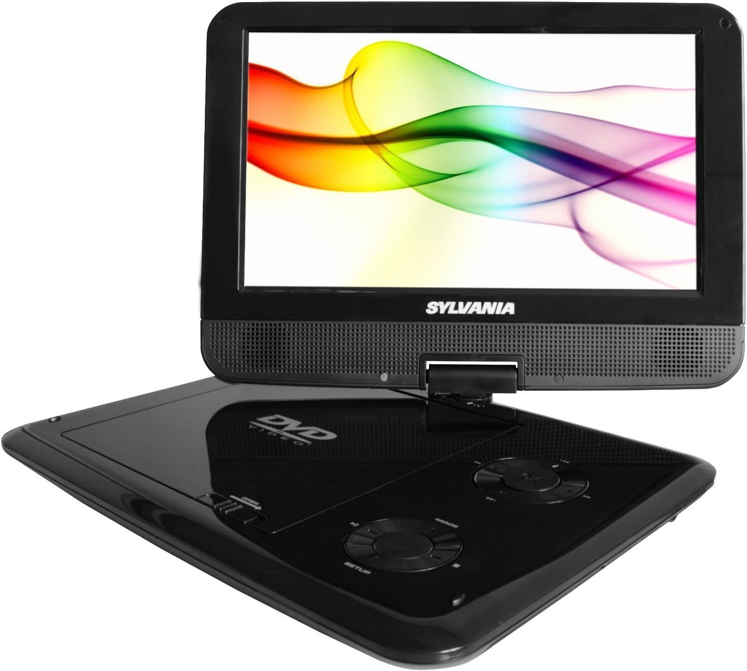 Black Sylvania Portable DVD Player