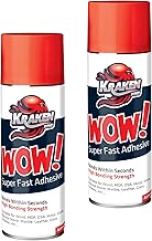 Sponsored Ad - Kraken Bond Wow! Spray Adhesive Activator - Cyanoacrylate Super Glue Accelerator Spray for Plastic, Metal, ...