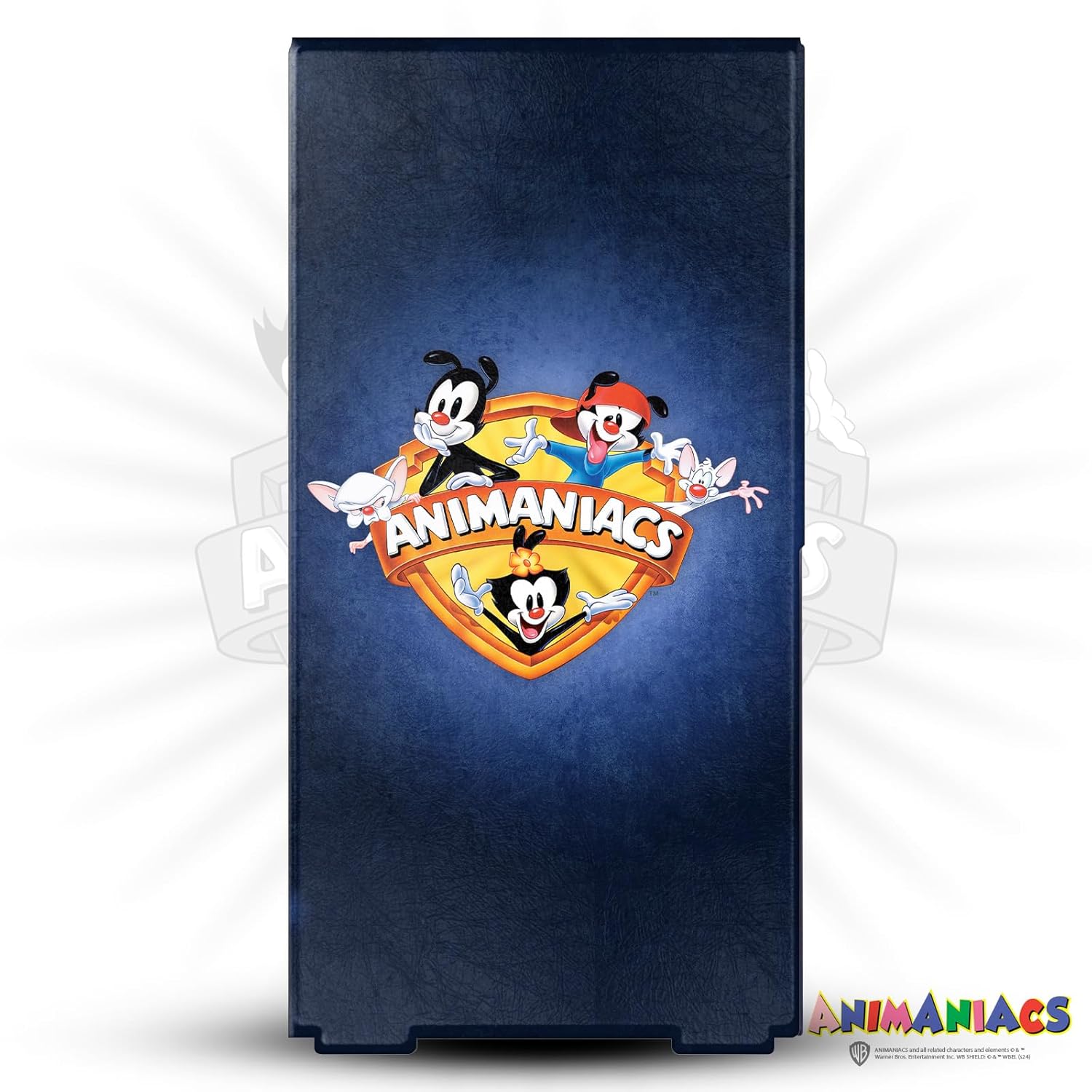 Head Case Designs Officially Licensed Animaniacs Logo Graphic Art Game Console Wrap and Game Controller Skin Bundle Compatible With Xbox Series X