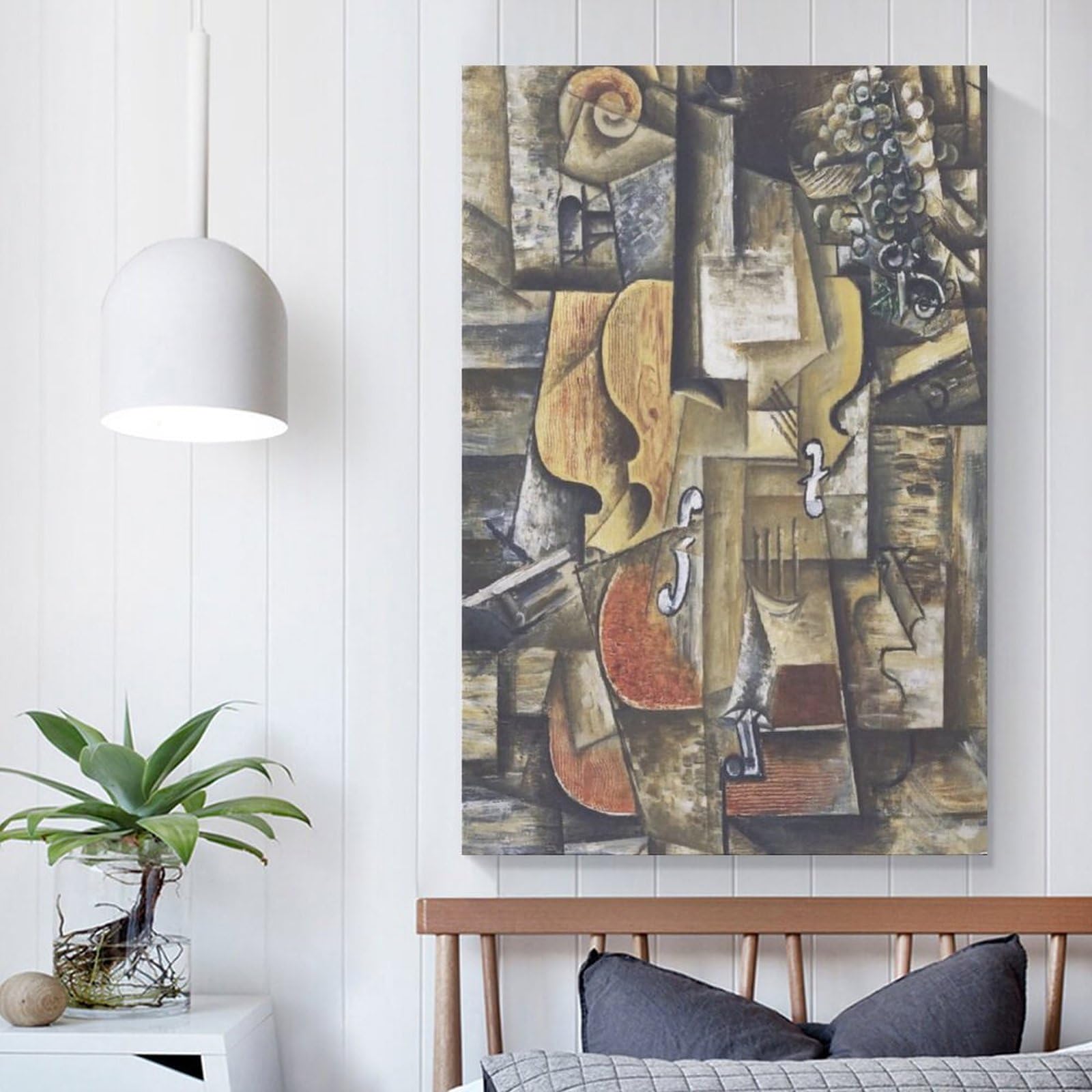 Amazon.co.jp: パブロ ピカソ魅力的なアートワーク“ヴァイオリン