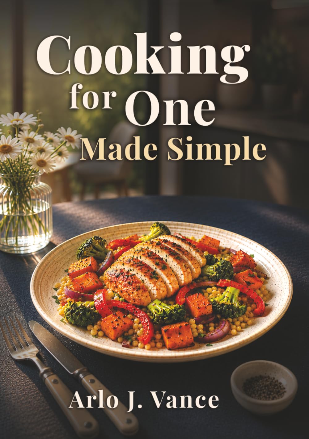 Cooking for One Made Simple: 4-Week Meal Plan with Quick & Easy Recipes, Minimal Ingredients, and Less Food Waste