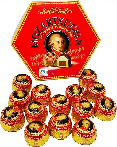 Bolas Mozart en caja de 10.58 oz de Ma?tre Truffout