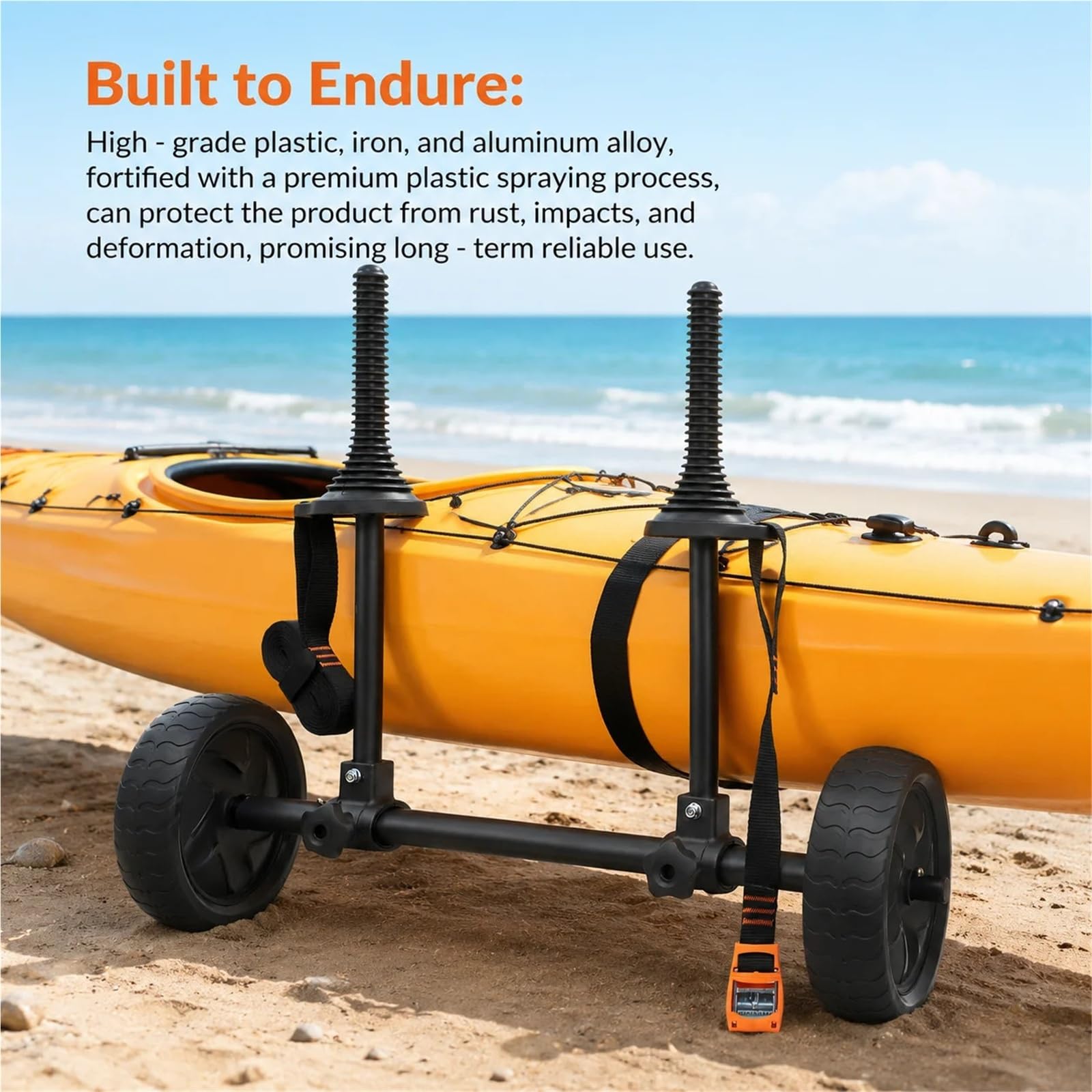 Carro Paddle Surf Carro de Kayak de Aluminio Desmontable