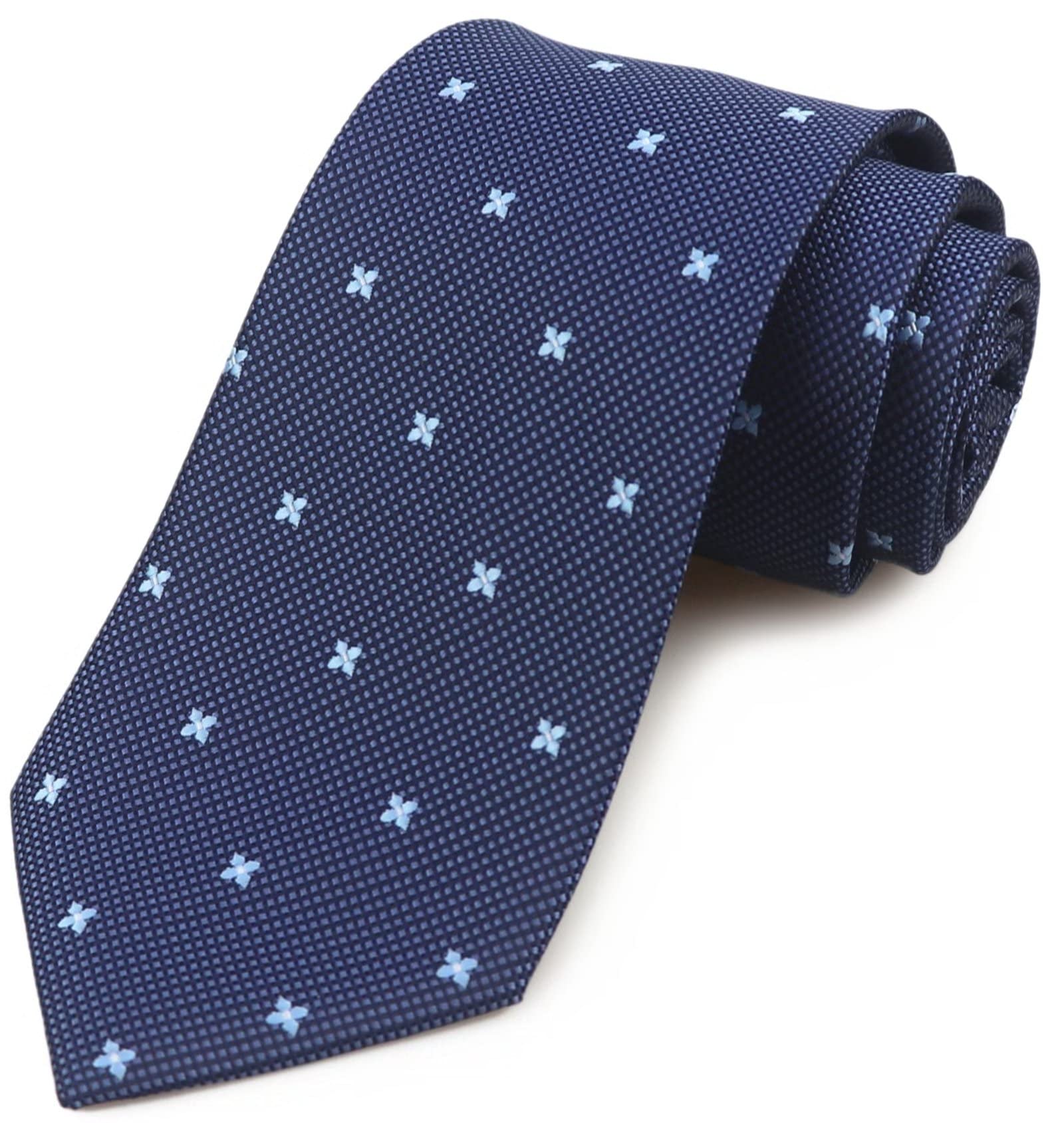 Men's Striped Patterned Tie Polka Dots Jacquard Formal Designer Neckties