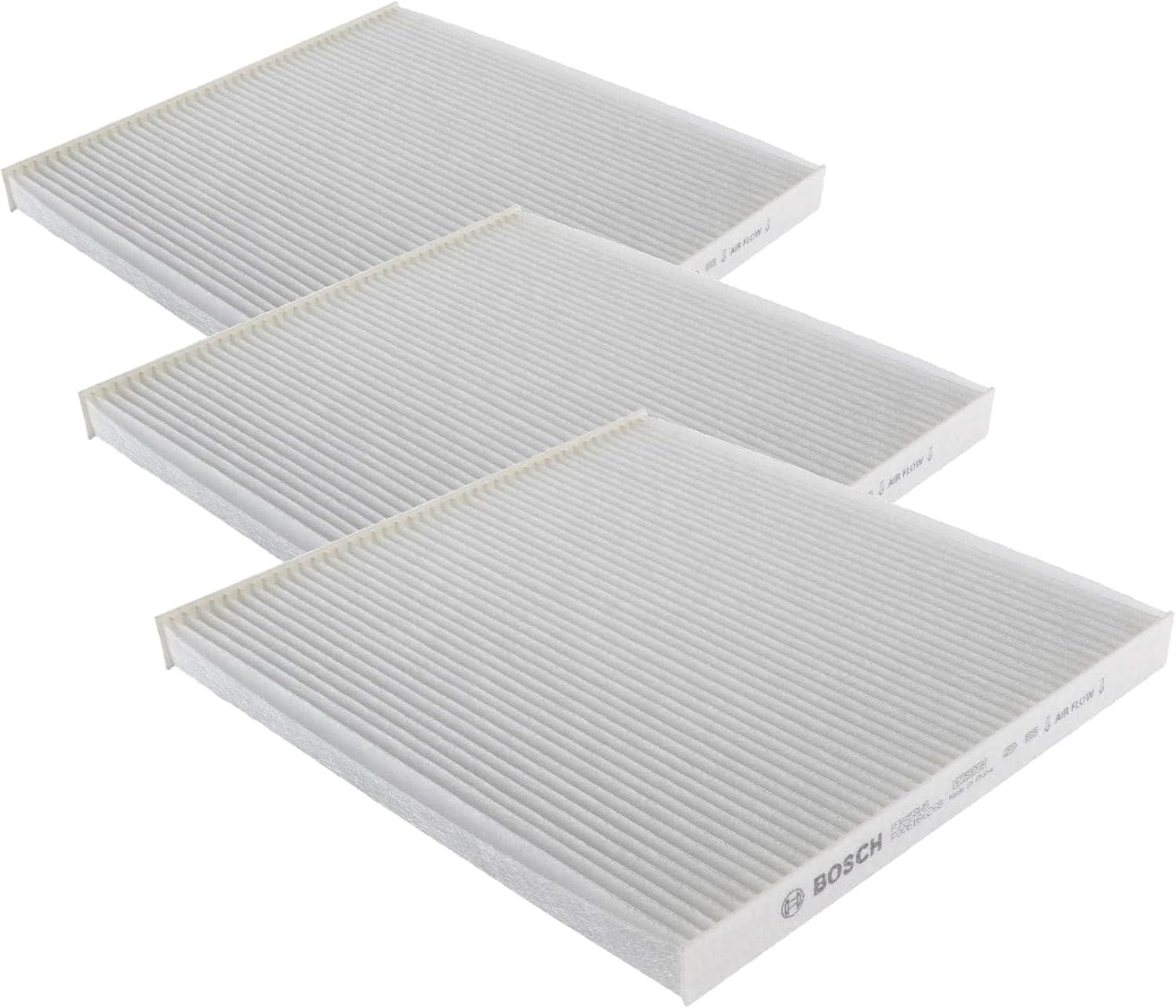 BOSCH P3958WS Workshop Cabin Air Filter - Compatible with Select Chrysler 200; Jeep Cherokee (Pack of 3)