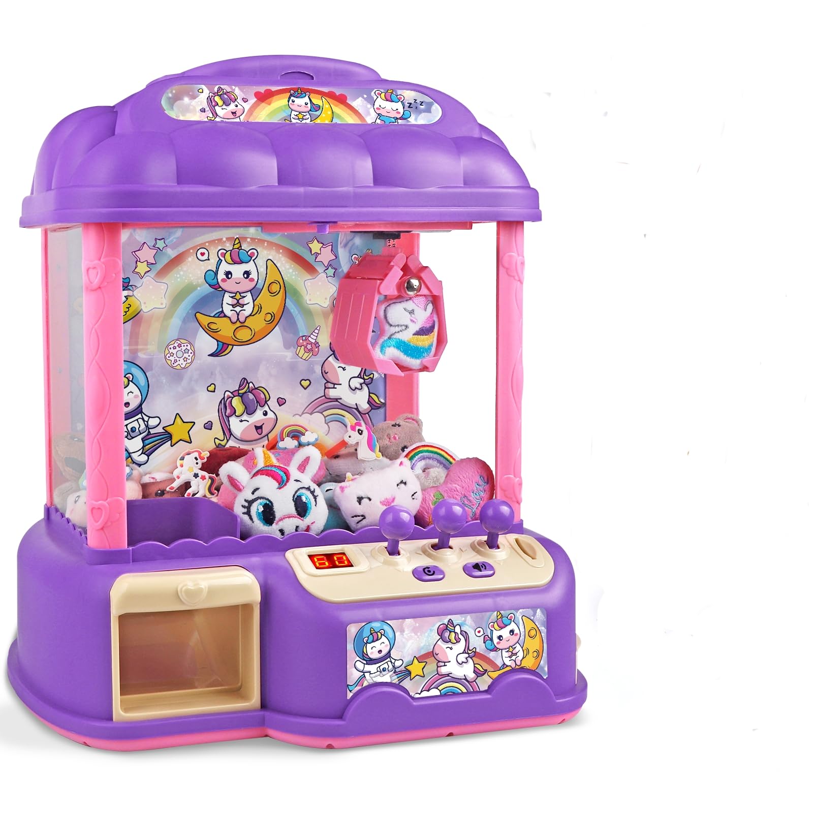Buy Large Unicorn Claw Machine for Kids,Mini Vending Candy Grabber