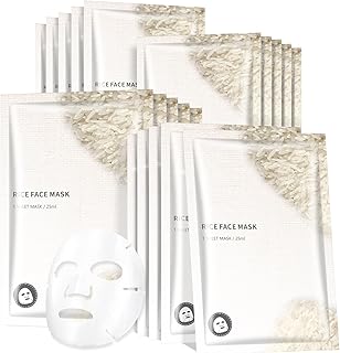 IREV Mascarilla de hoja de arroz, mascarilla ...