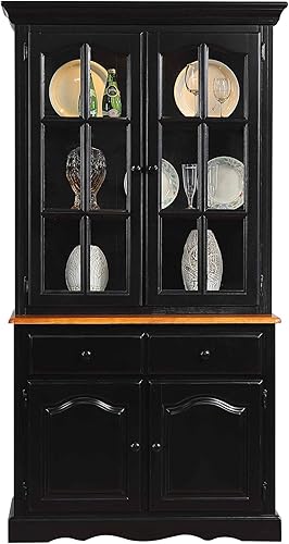 Miniatura 4 de Sunset Trading - Buffet de recuerdo y cabaña iluminada, acabado negrocereza