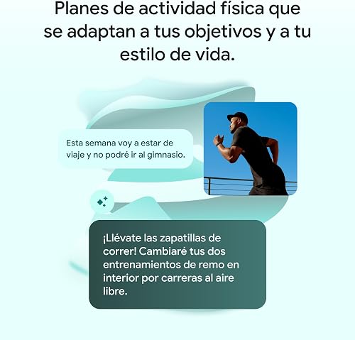 Fitbit Google Air – Aktivitätstracker ohne Display mit Fitness-Tracking, Herzfrequenzmessung und Schlafanalyse – bis zu 7 Tage Akkulaufzeit – mit iOS und Android kompatibel – Fog - 7