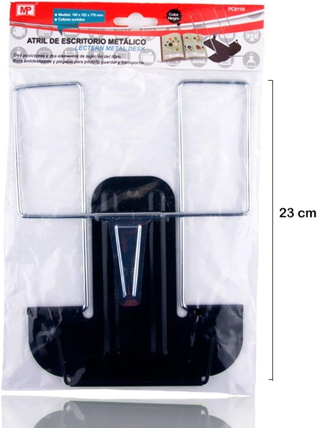MP pc911 N Desktop Stand – Metallic, Black