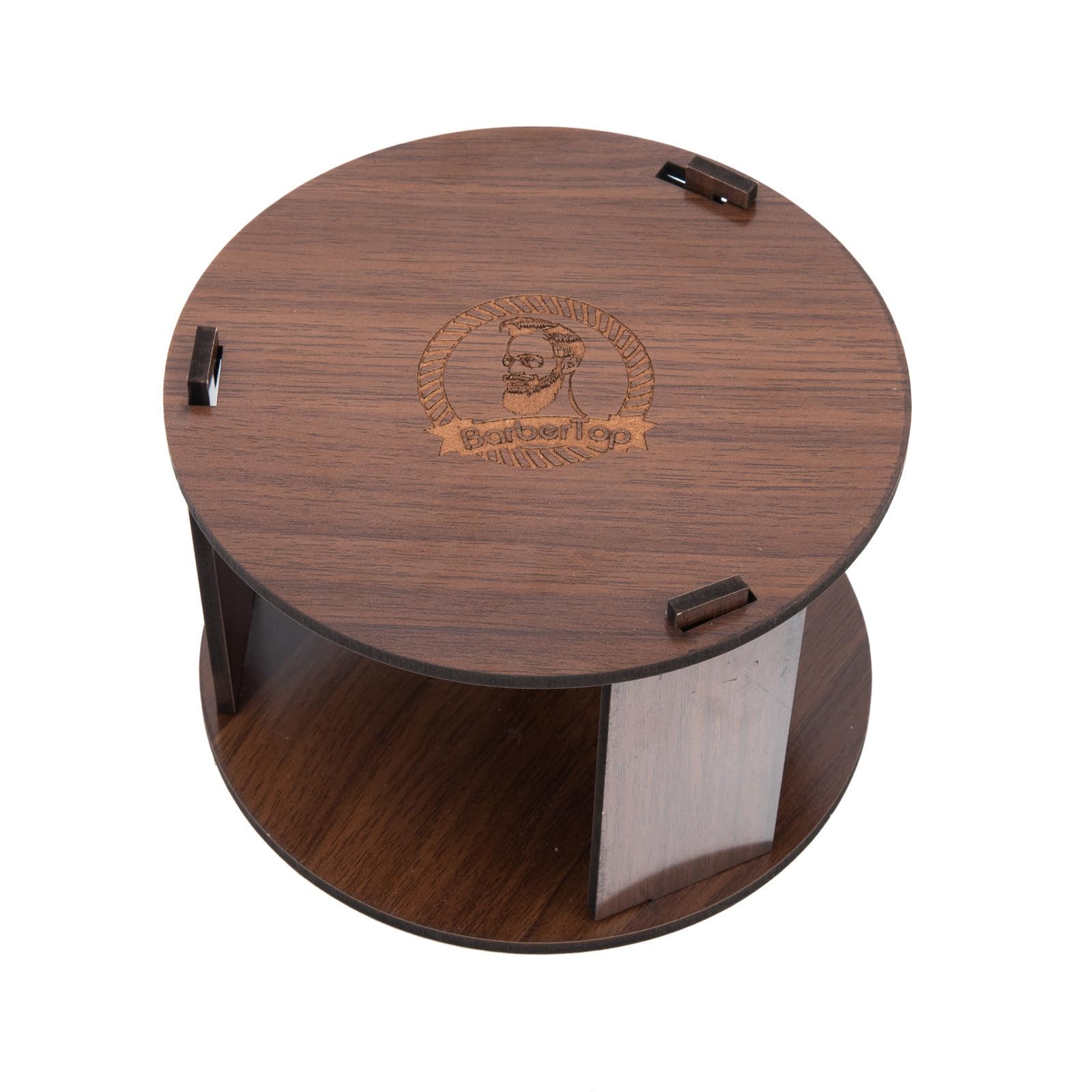 Soporte tiras cuello madera PRETYZOOM ideal para barberías y cortes en casa DIY 8