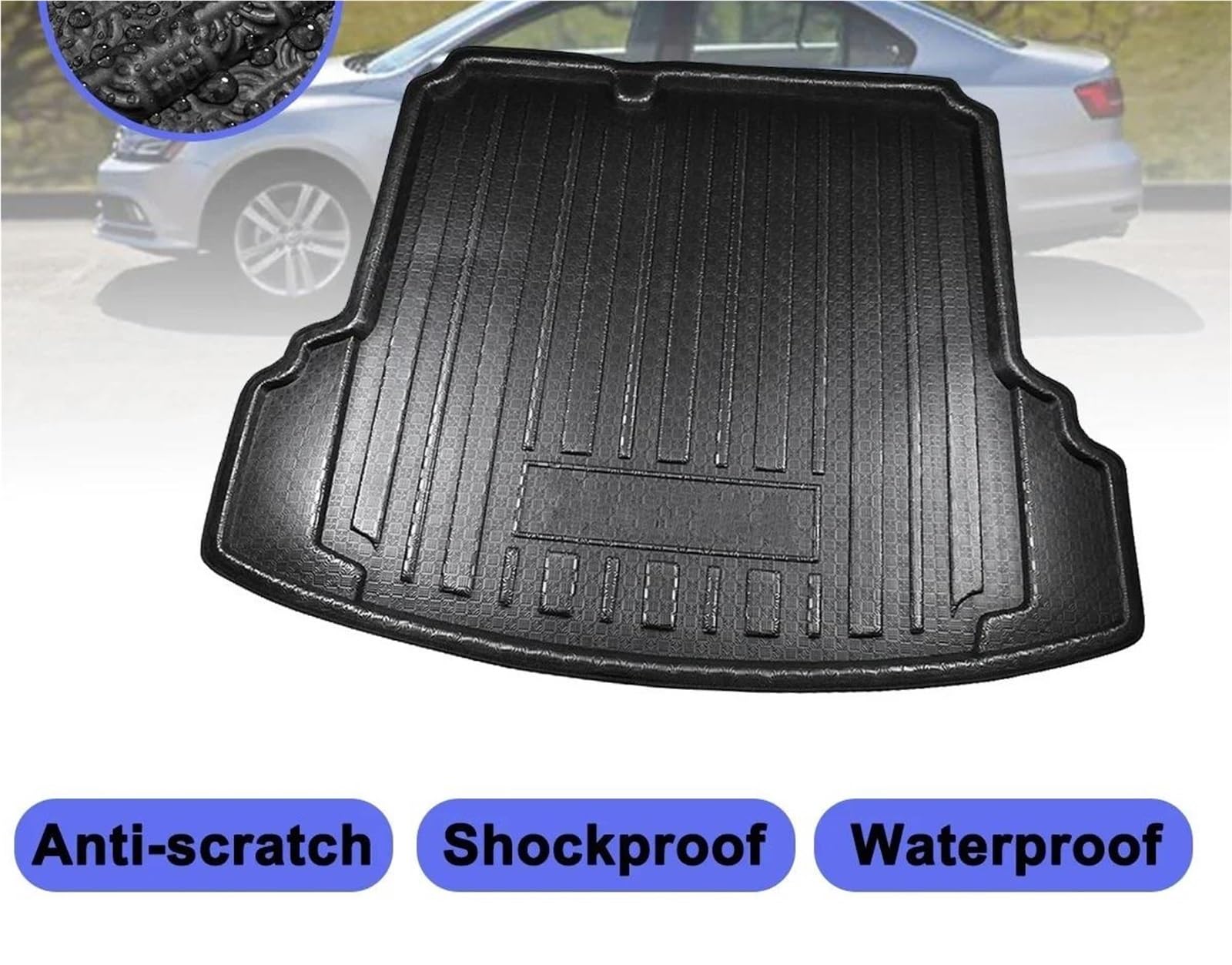 Tapis De Coffre Voiture Pour VW Pour Jetta Berline 2011-2018
