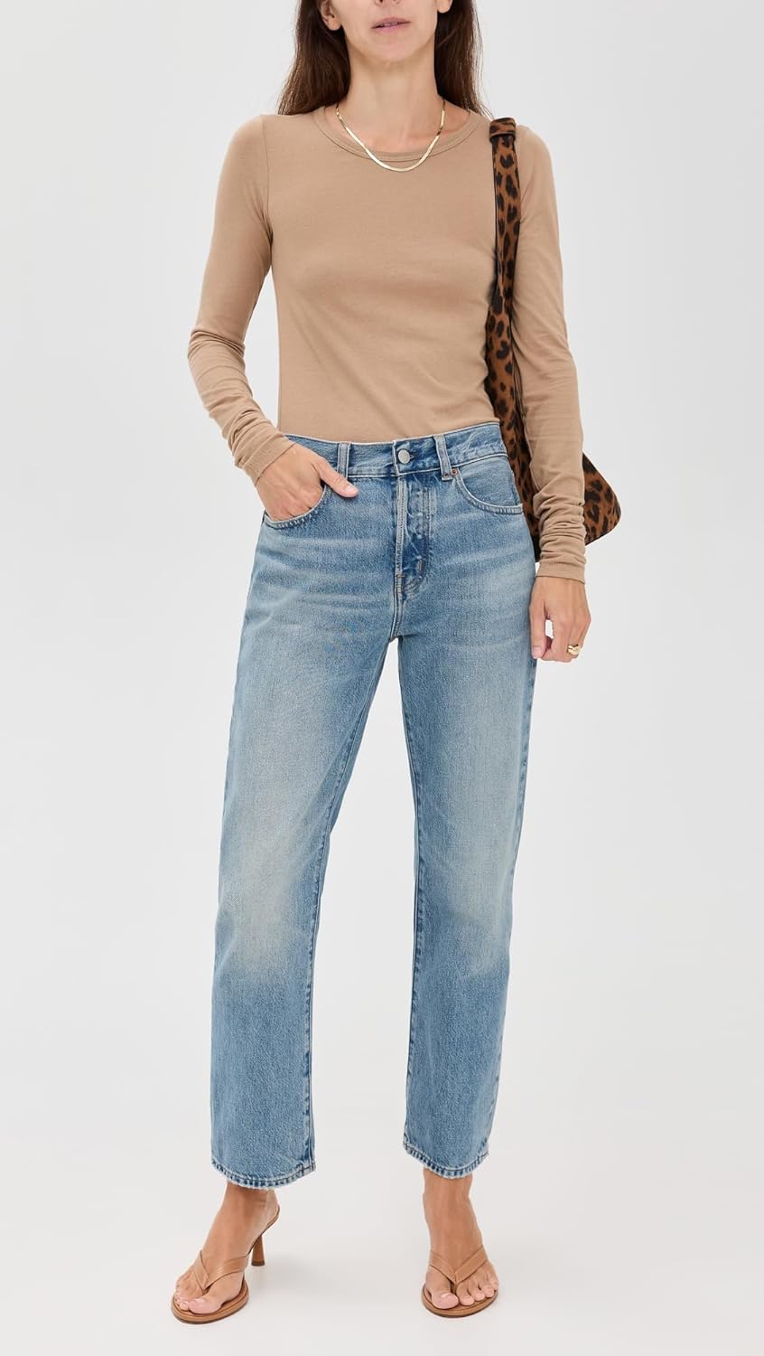 Madewell Women's Petite Longline Straight Jeans - Image 5