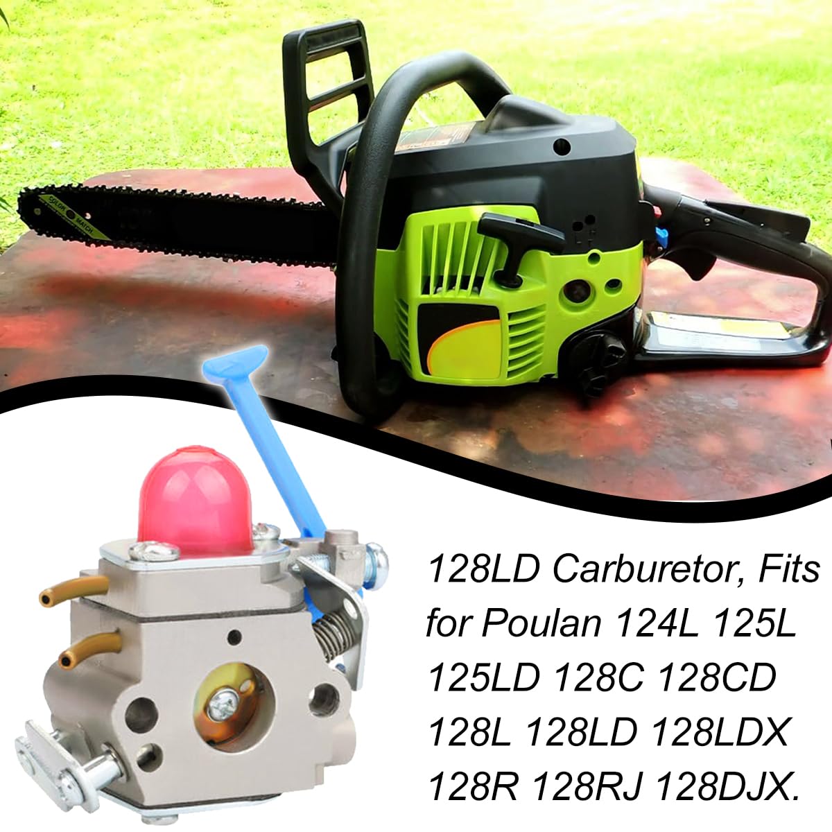 Kit Di Carburatore 128LD, Filtro Aria Carburatore 128LD, Kit Di - Foto 3