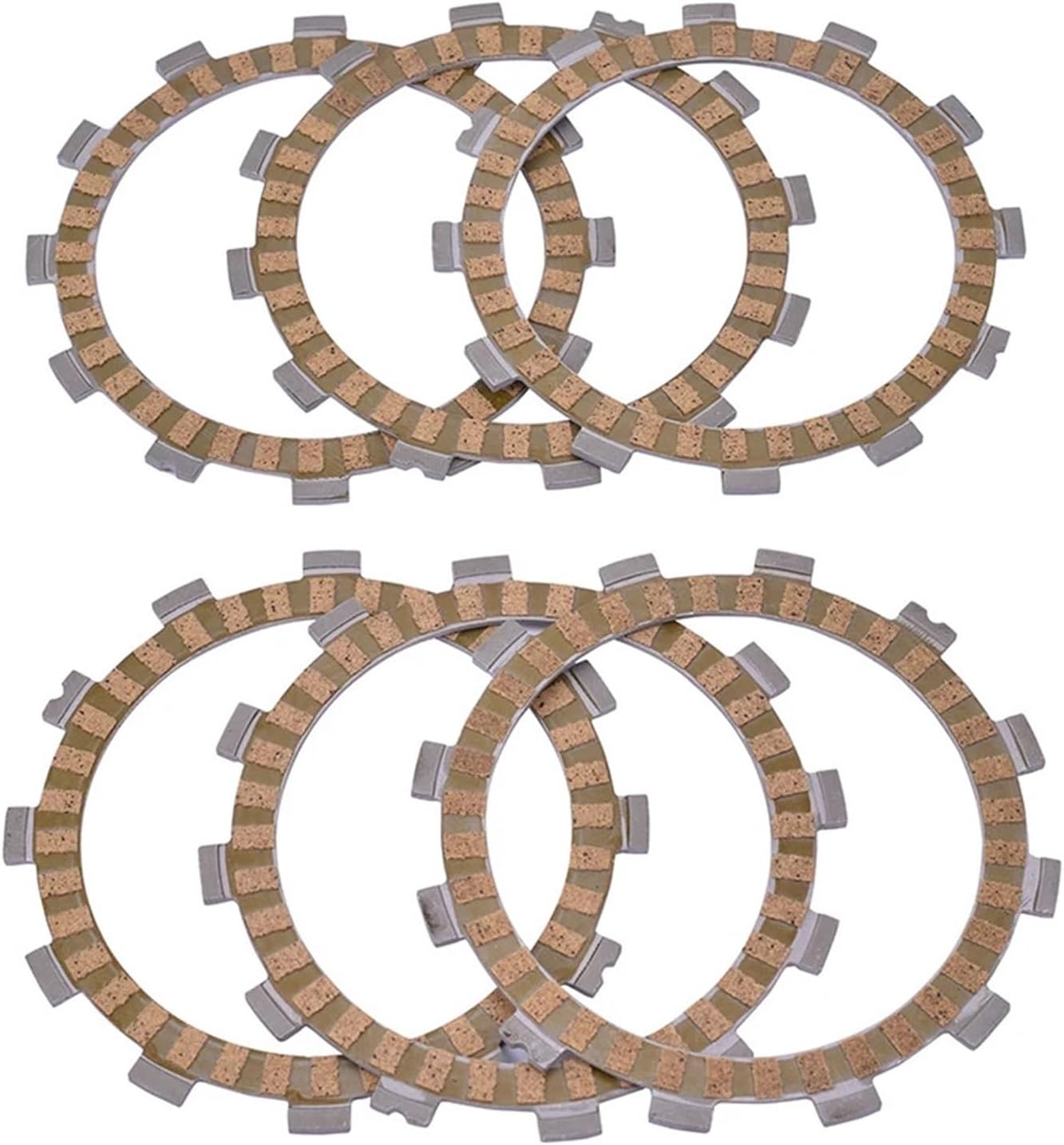 Compatible with XTC125 XTC 125 KLX125 GT185 TS185 TS185E Clutch Plate(1pcs)
