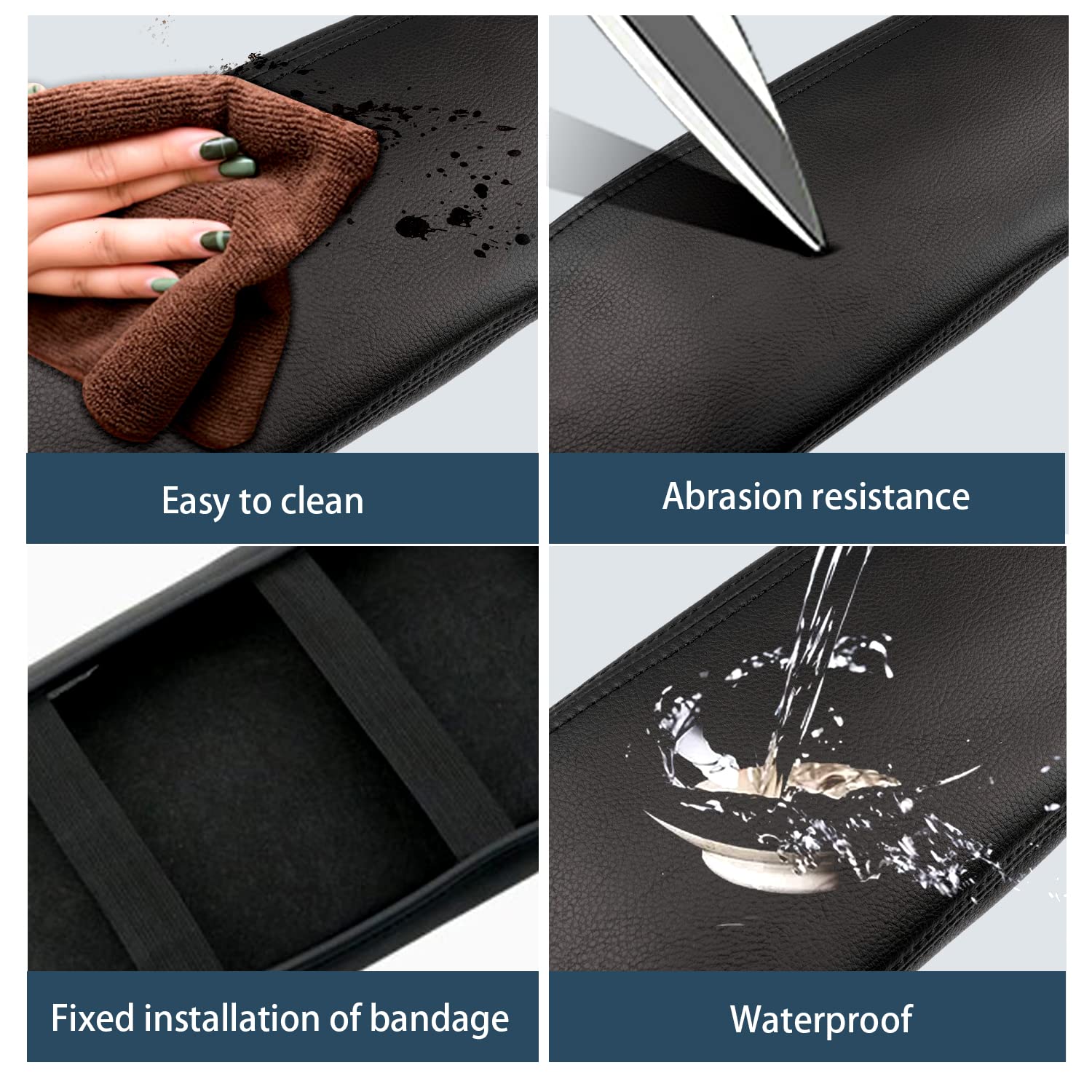 Copertura Per Bracciolo Console Jeep Renegade 2015-2025 - In Pelle PU, Protezione E Comfort