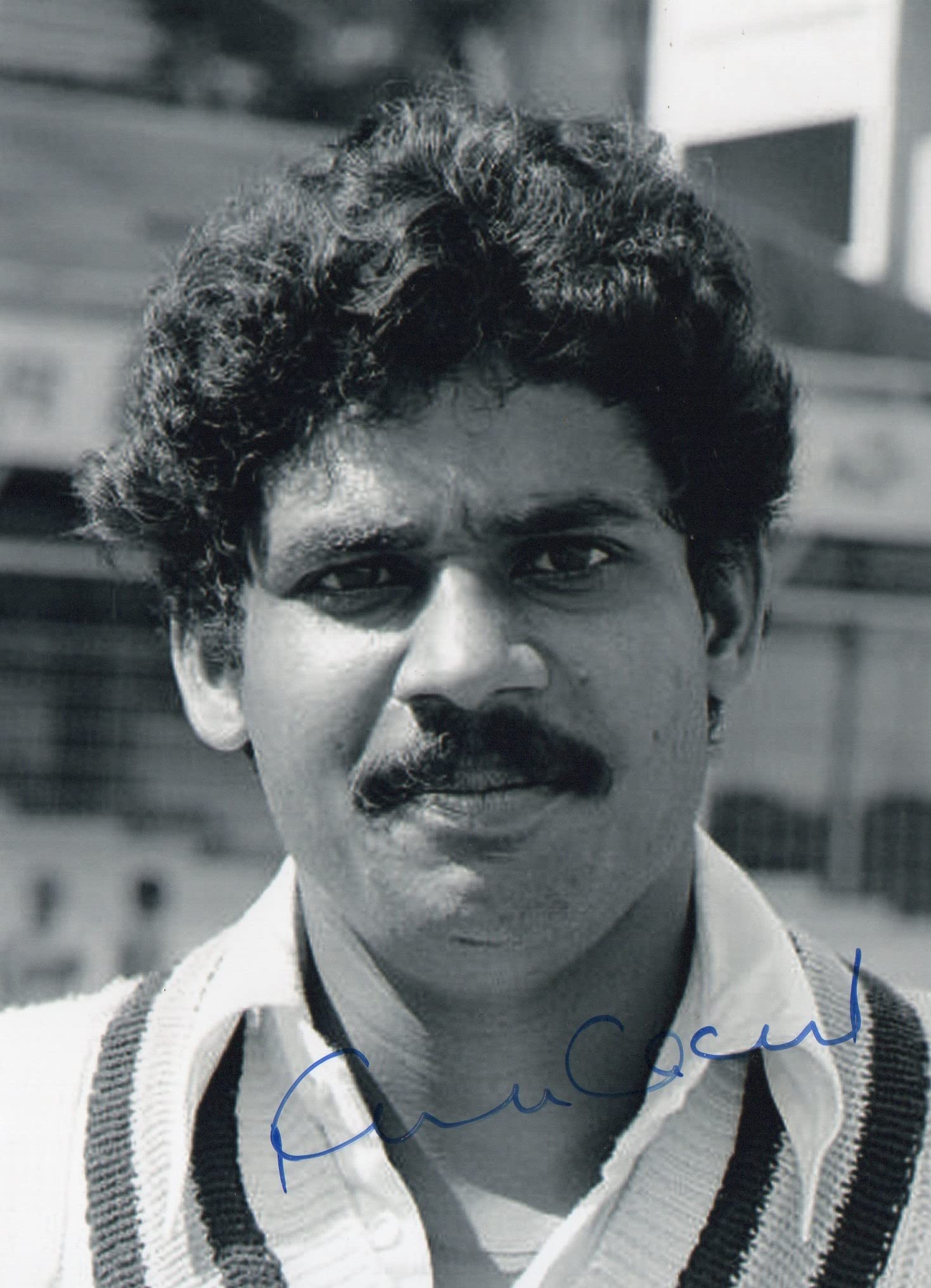 5x7 Inches Original Autographed Photo of Indian Cricketer Kirti Azad-image-23