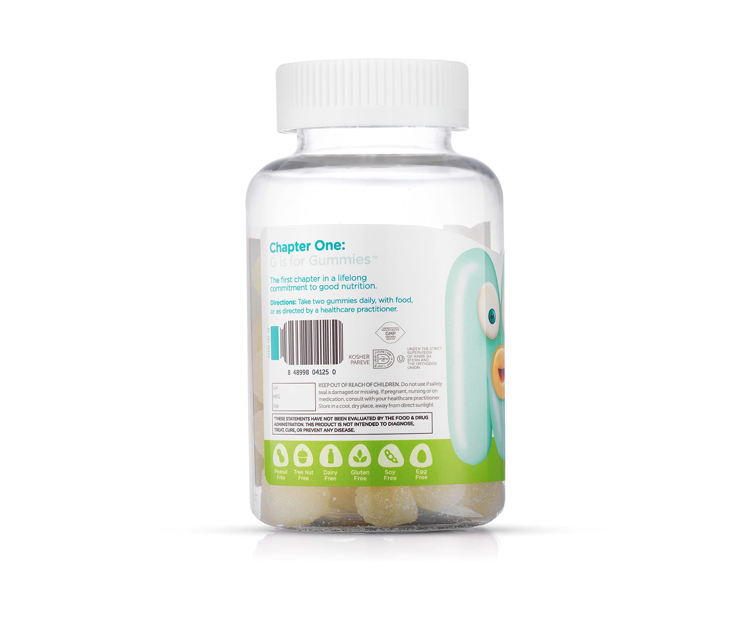 Chapter One Magnesium Gummies, Calm Gummies for Kids and Adults, Kosher