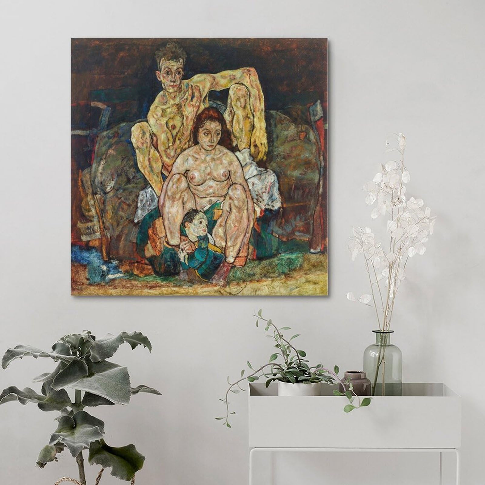 Amazon.co.jp: (The Family 家族) Egon Schiele エゴン・シーレ アート